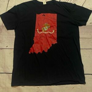 Indiana USMC tshirt
